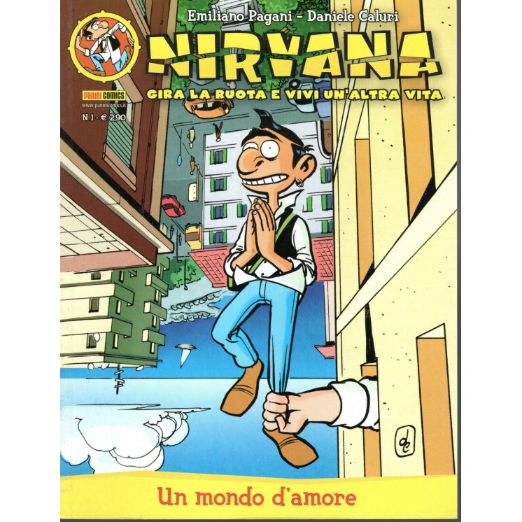 Nirvana  1 mondo amore di Pagani ed. Panini Comics BO08