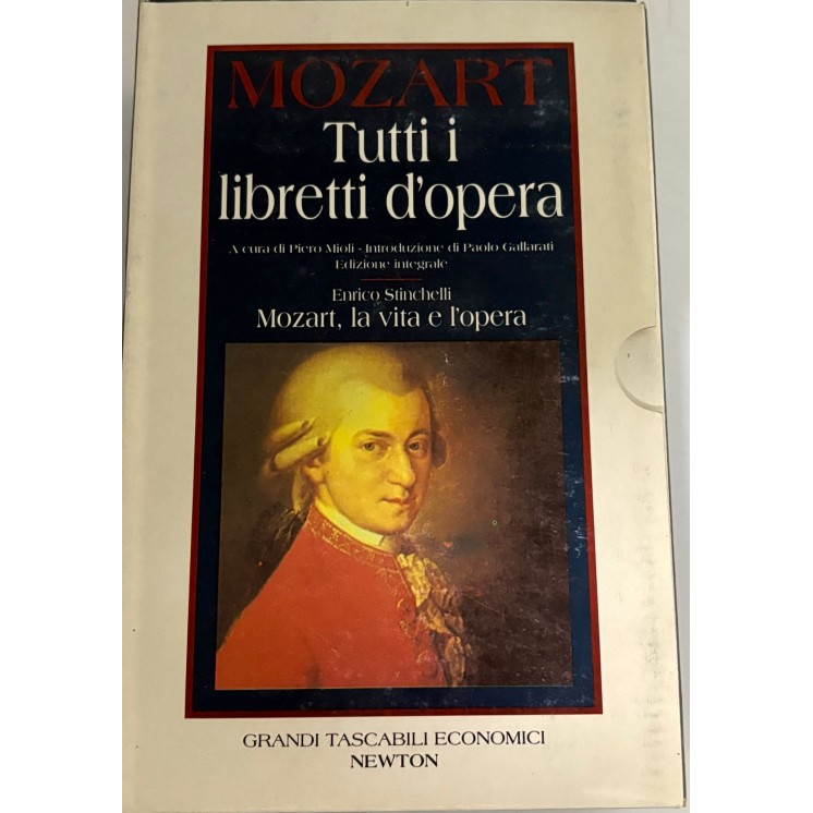 Mozart : tutti i libretti d'opera 1/3 COMPL. nel COFANETTO ed. Newton A38