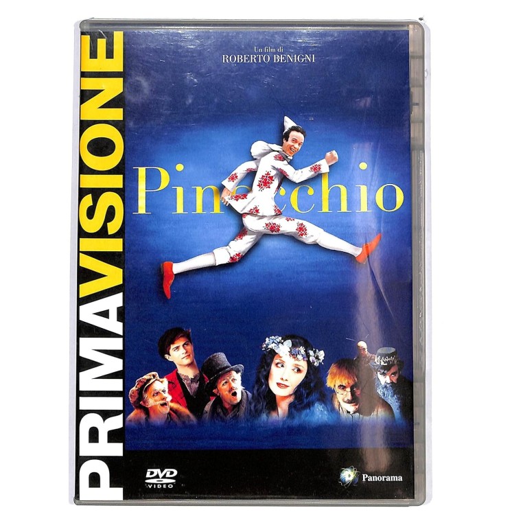 DVD Prima visione : Pinocchio con R. Benigni ITA usato EDIT. ed. Panorama B66