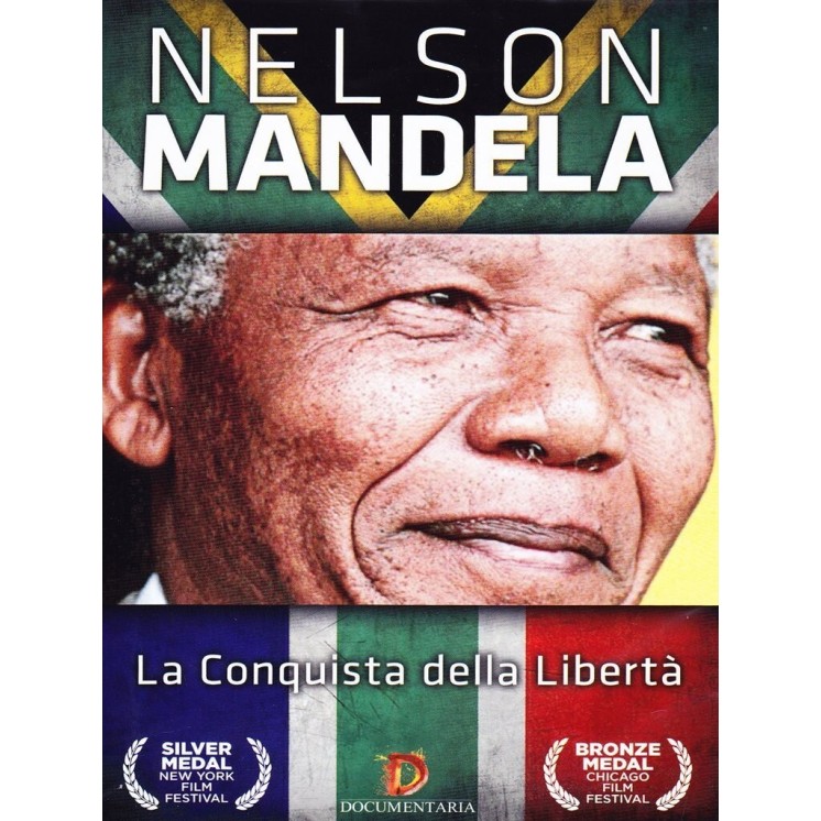 DVD Nelson Mandela conquista libertà ITA nuovo EDITORIALE ed. Documentaria B66
