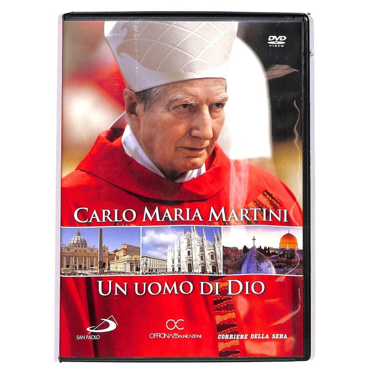 DVD Carlo Maria Martini un uomo di Dio ITA nuovo EDITORIALE ed. San Paolo B66