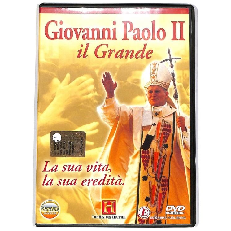 DVD Giovanni Paolo II il grande ITA nuovo EDITORIALE ed. Digital Adventure B66