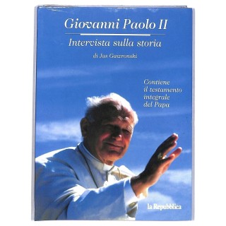 DVD Giovanni Paolo II intervista storia ITA nuovo EDITORIALE ed. Repubblica B66
