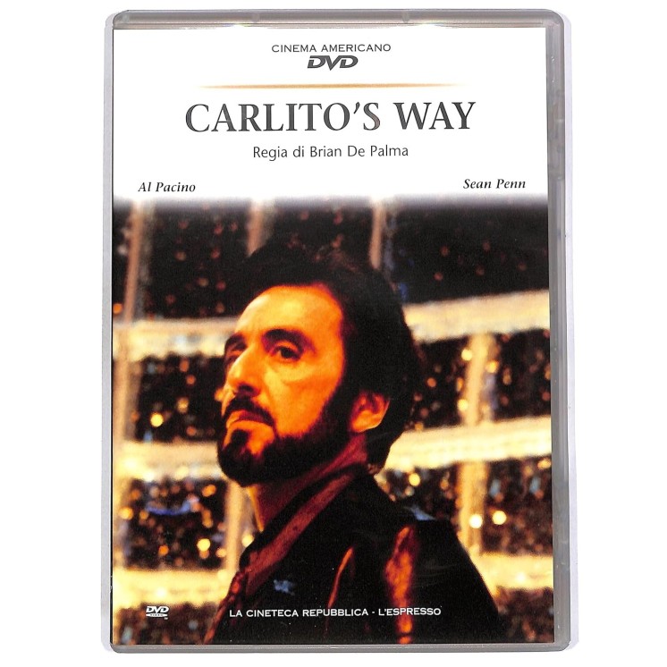 DVD Cinema americano 2 : Carlito's way ITA nuovo EDIT. ed. L'Espresso B66