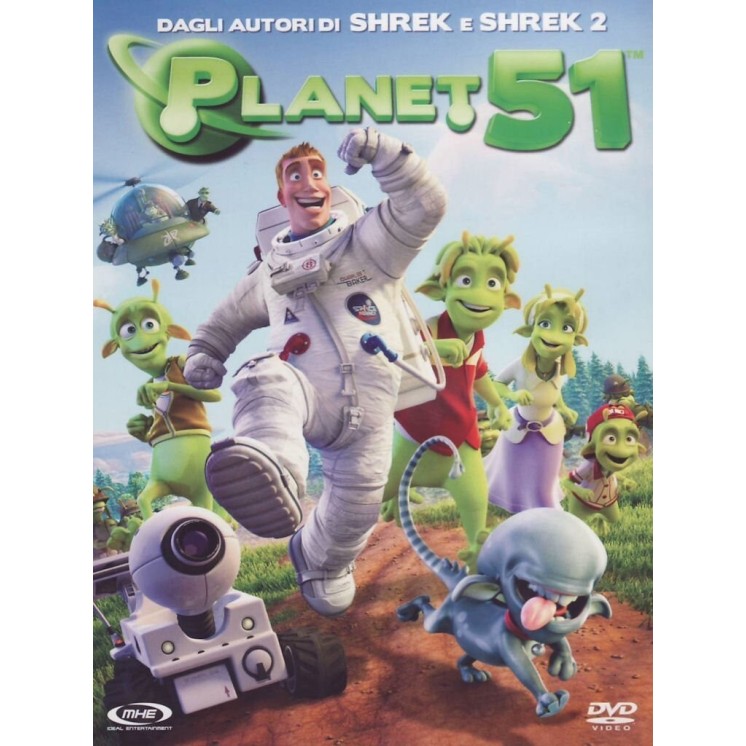 DVD Planet 51 ITA nuovo EDITORIALE ed. Mhe B66