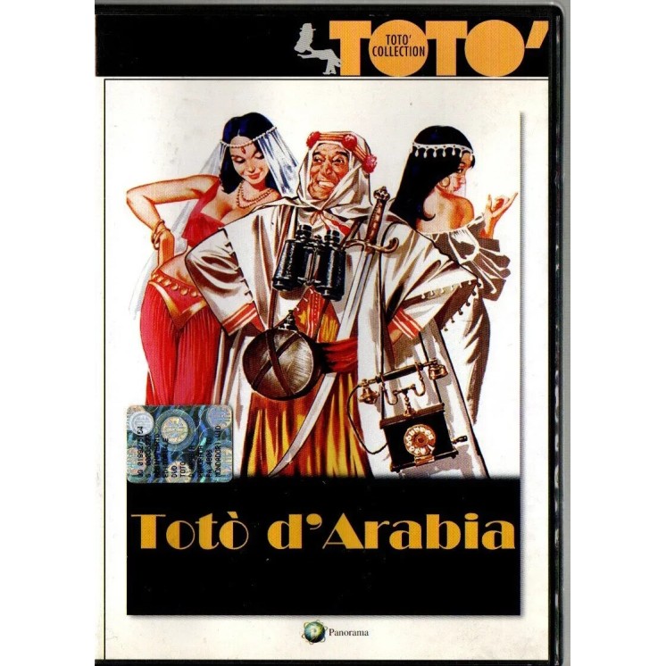 DVD Totò collection : Totò d Arabia ITA nuovo EDITORIALE ed. Panorama B66