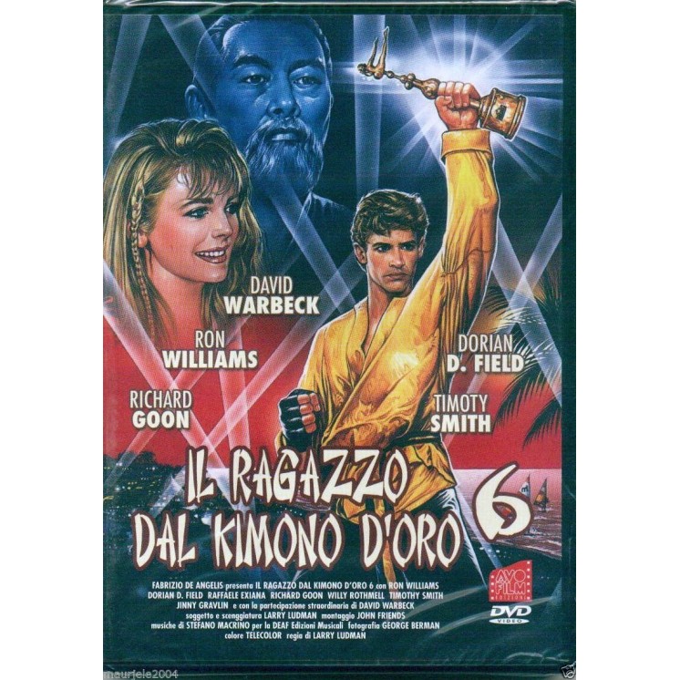 DVD Il ragazzo dal kimono oro 6 ITA nuovo ed. Avo Film B66