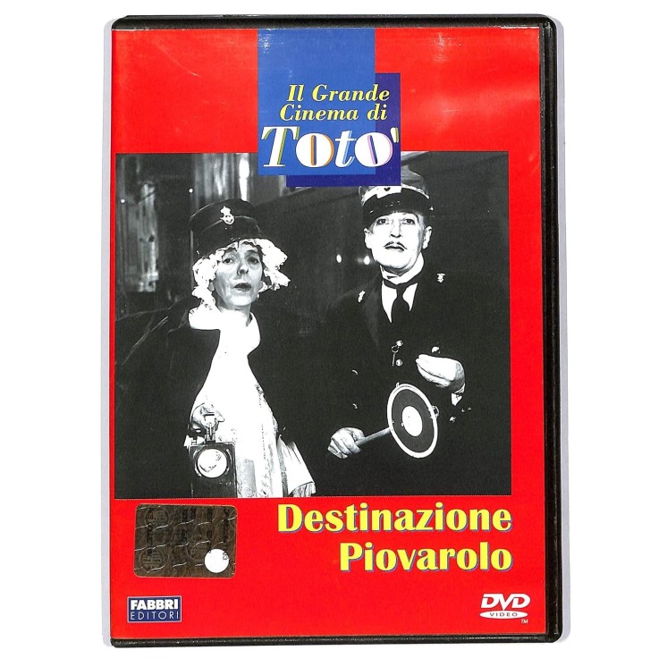 DVD Grande cinema Totò : Destinazione Piovarolo ITA nuovo EDIT. ed. Fabbri B66