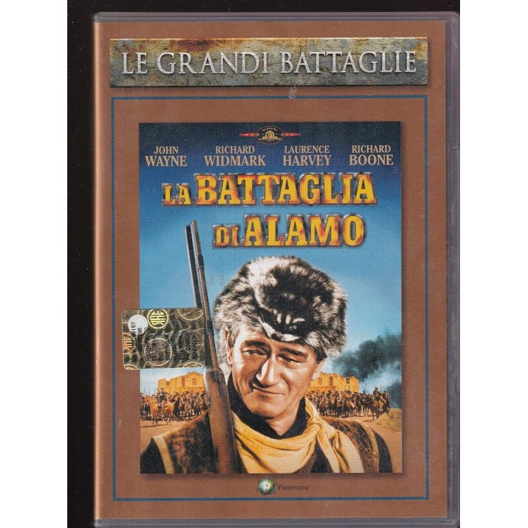 DVD Grandi battaglie : La battaglia di Alamo ITA nuovo EDIT. ed. Panorama B66