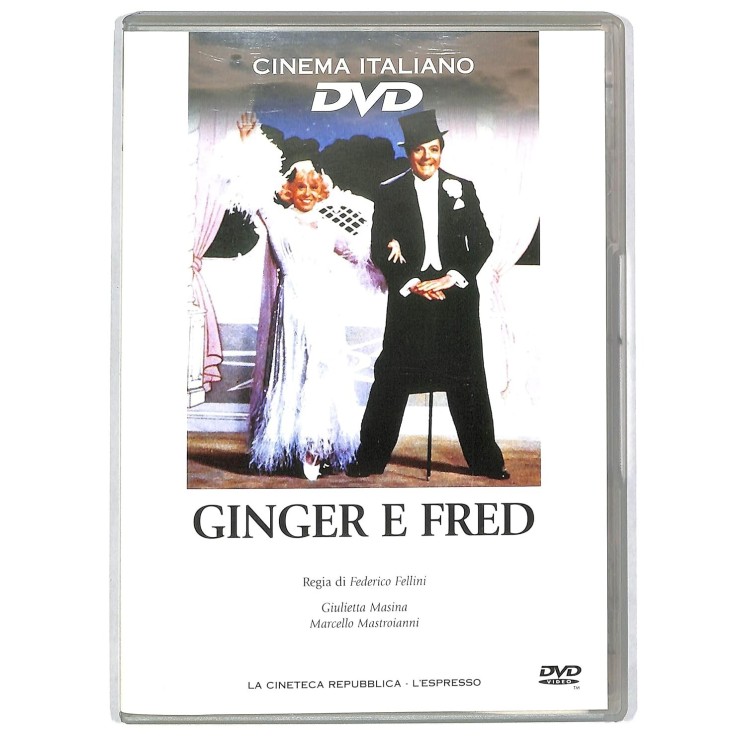 DVD Cinema italiano 3 : Ginger e Fred ITA nuovo EDITORIALE ed. Espresso B66