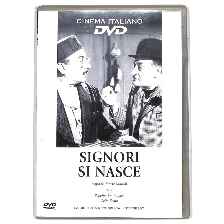 DVD Cinema italiano 6 : Signori si nasce ITA nuovo EDITORIALE ed. Espresso B66