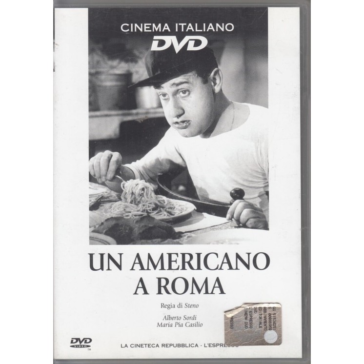 DVD Cinema italiano 9 : Un americano a Roma ITA nuovo EDIT. ed. Espresso B67