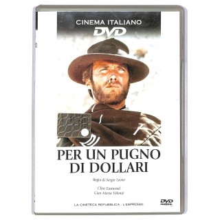 DVD Cinema italiano 4 : Per un pugno di dollari ITA nuovo EDIT. ed. Espresso B67