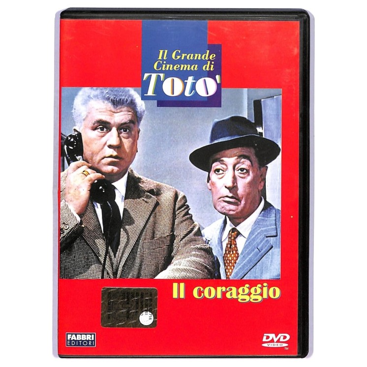 DVD Grande cinema Totò : Il coraggio ITA nuovo EDITORIALE ed. Fabbri B67