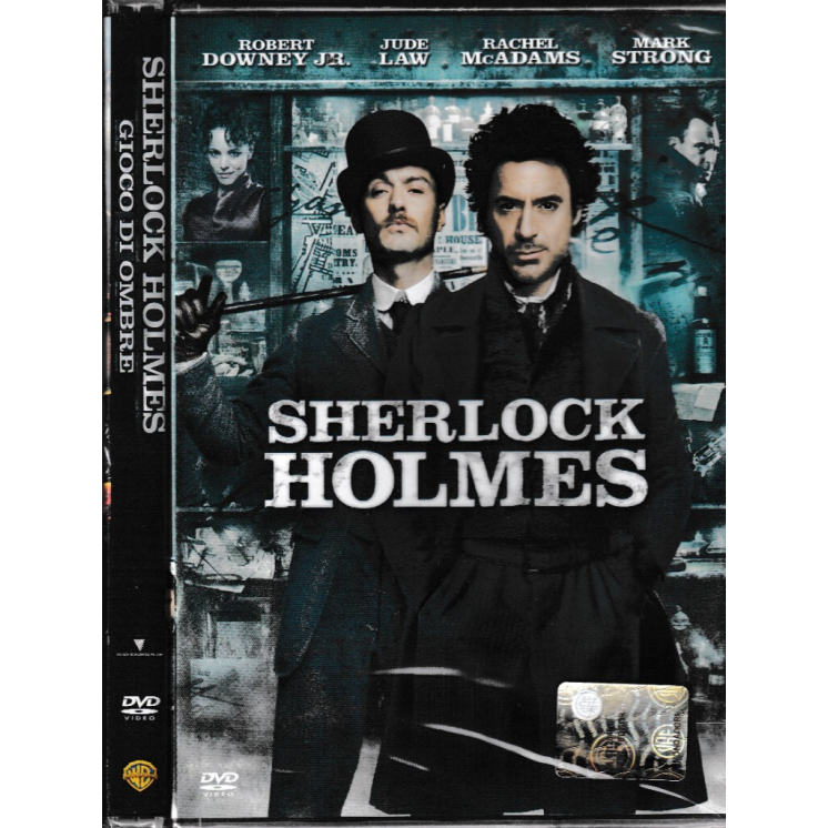 DVD Sherlock Holmes 1-2 ITA nuovo EDITORIALE ed. Warner Bros B67
