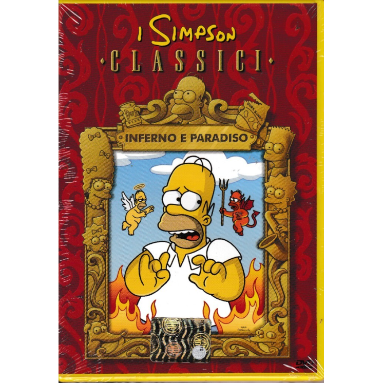 DVD Simpson classici 4: Inferno Paradiso ITA nuovo EDIT ed. 20th Century Fox B68
