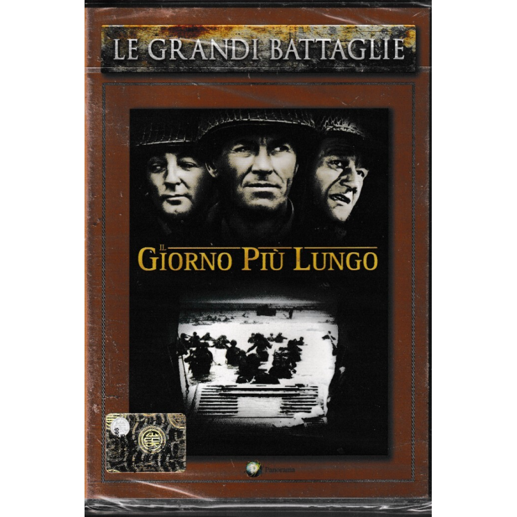 DVD Grandi battaglie : Giorno più lungo ITA nuovo EDITORIALE ed. Panorama B68