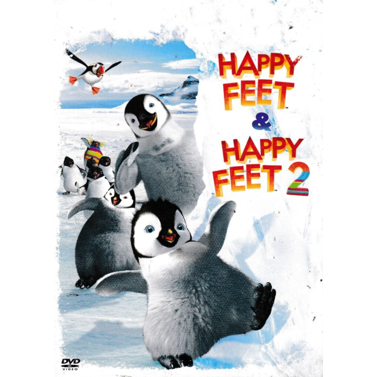 DVD Happy feet 1-2 ITA nuovo EDITORIALE ed. Warner Bros B68