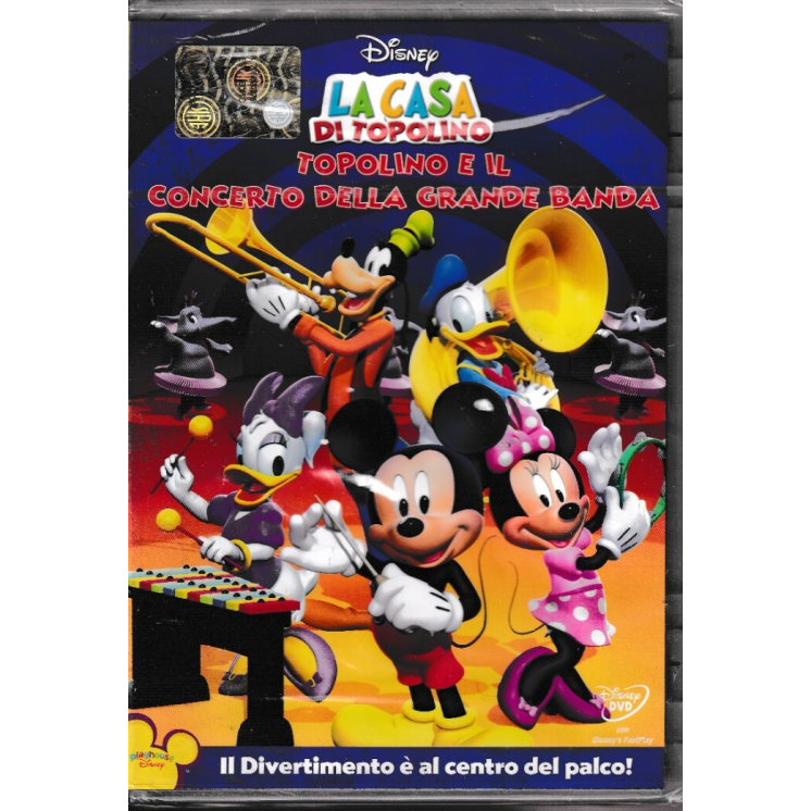 DVD Casa Topolino : Topolino e concerto banda ITA nuovo EDIT. ed. Disney B68