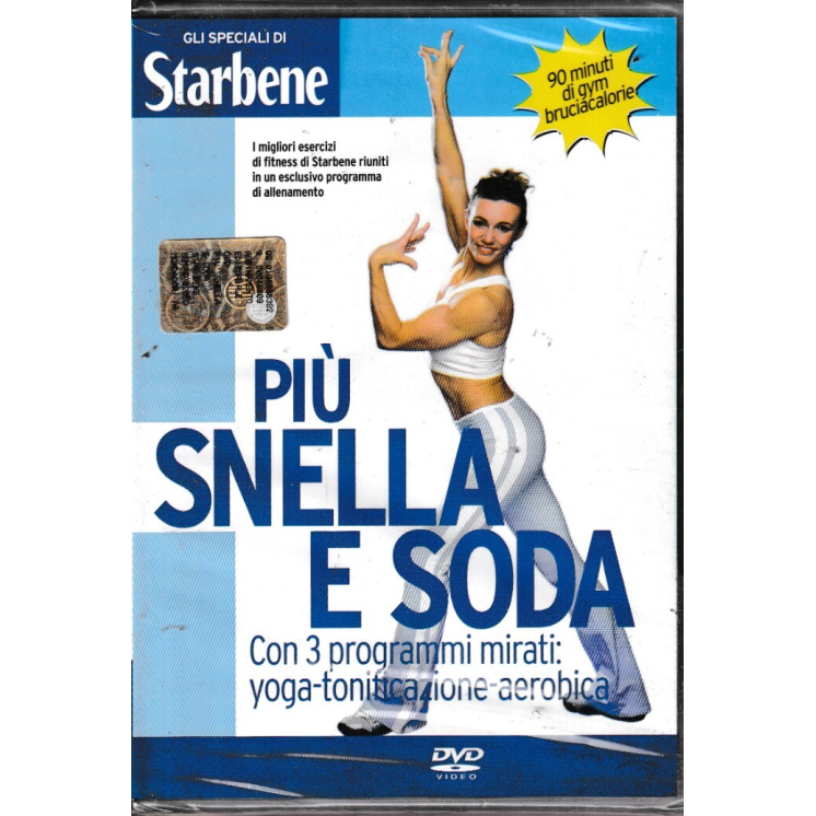 DVD Speciali Starbene : Più snella e soda ITA nuovo EDITORIALE B68