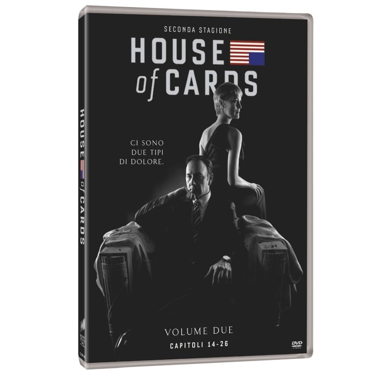 DVD House of cards 2 stagione 14-26 ITA nuovo EDITORIALE ed. Sony Pictures B68