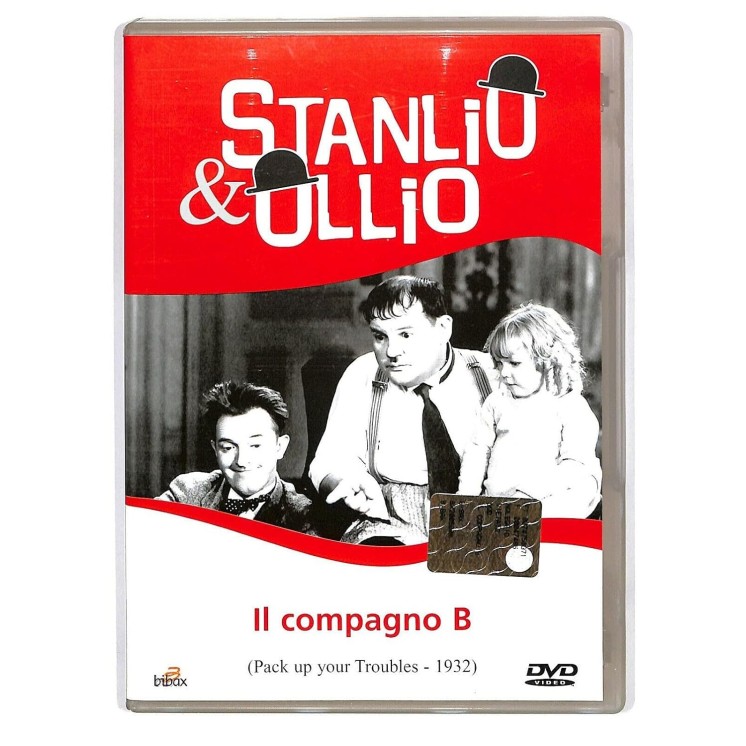 DVD Stanlio e Ollio : Il compagno B ITA nuovo ed. Bibox B67