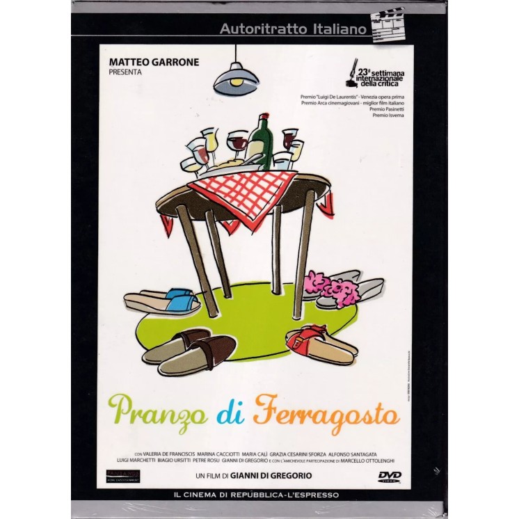 DVD Autoritratto italiano : Pranzo Ferragosto ITA nuovo EDIT. ed. Espresso B68