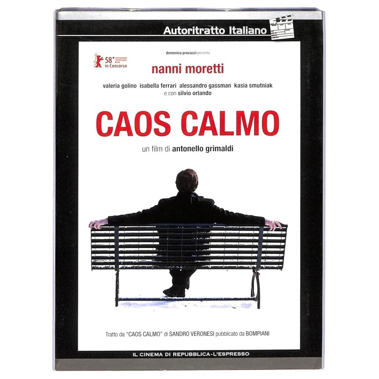 DVD Autoritratto italiano : Caos calmo ITA nuovo EDITORIALE ed. Espresso B68