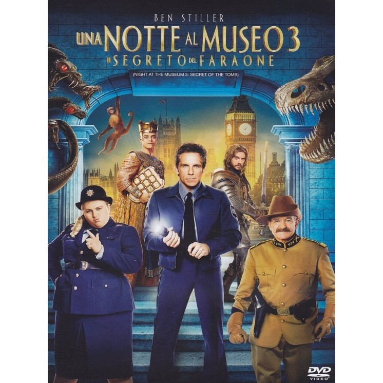 DVD Una notte al museo 3 ITA nuovo EDITORIALE ed. 20th Century Fox B68