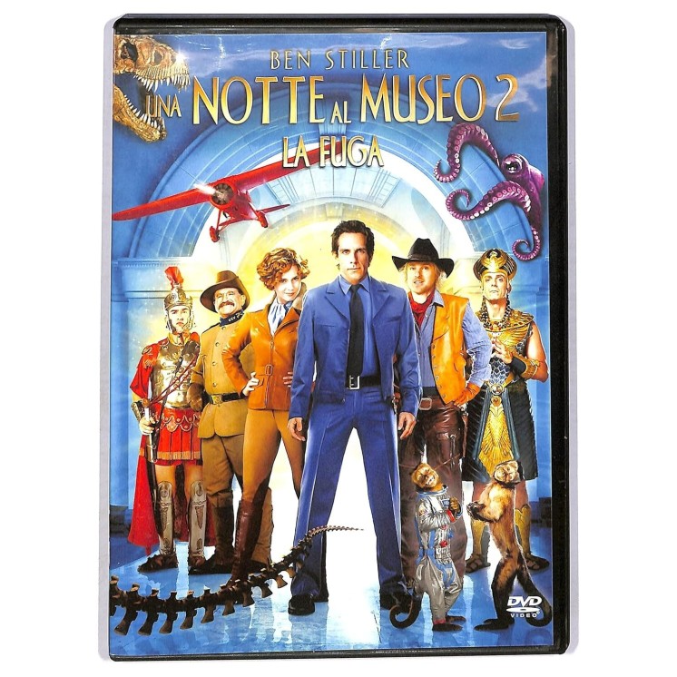 DVD Una notte al museo 2 la fuga ITA nuovo EDITORIALE ed. 20th Century Fox B68