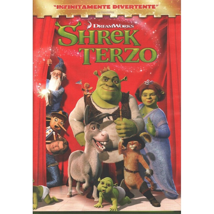 DVD Shrek terzo ITA nuovo EDITORIALE ed. Dreamworks B68