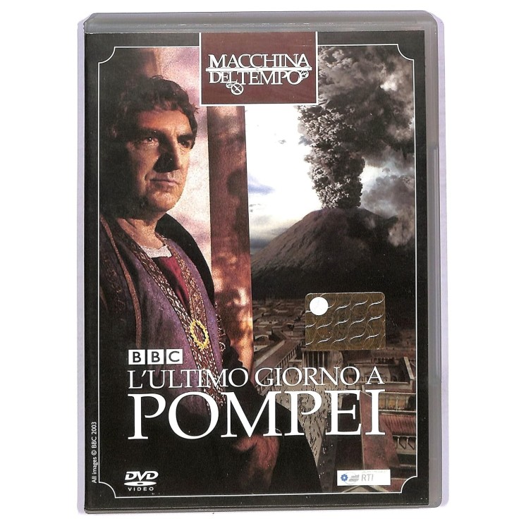 DVD Macchina tempo : Ultimo giorno Pompei  ITA nuovo EDIT. ed. Rai Trade B68