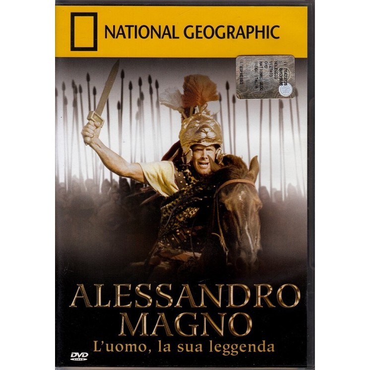 DVD Alessandro Magno ITA usato EDITORIALE ed. National Geograpich B68