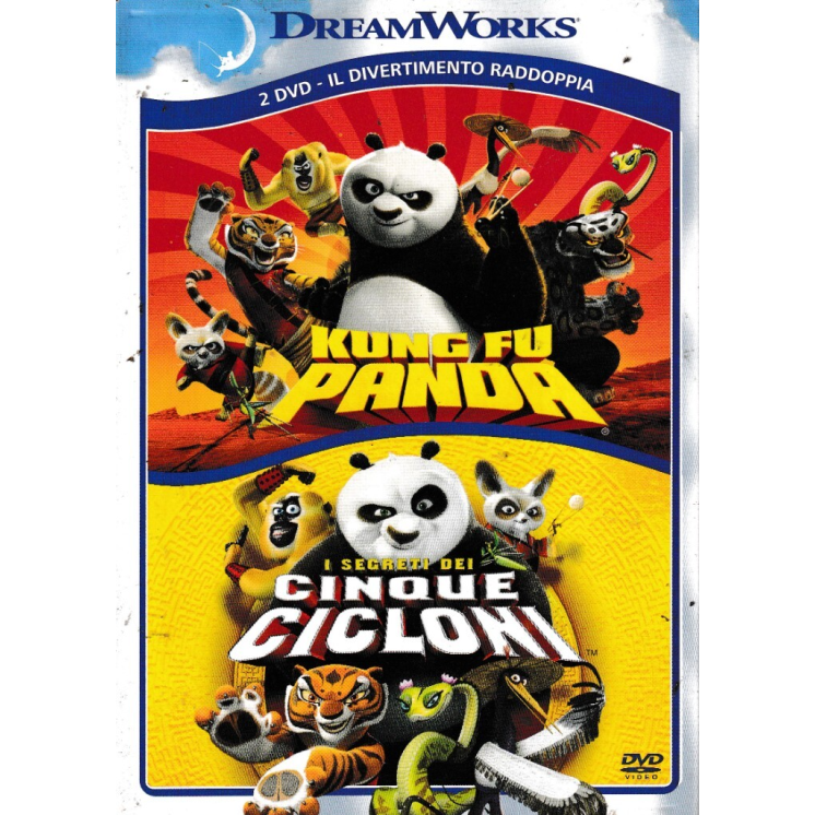 DVD Kung fu panda-segreti 5 cicloni ITA nuovo EDIT. ed. Dreamworks B69