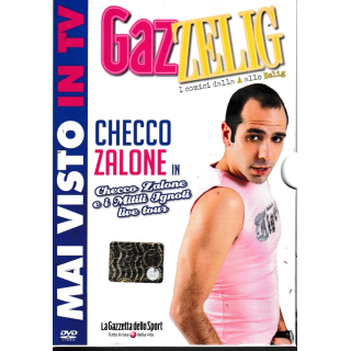 DVD Gaz Zelig Checco Zalone ITA usato EDITORIALE ed. Gazzetta Dello Sport B69
