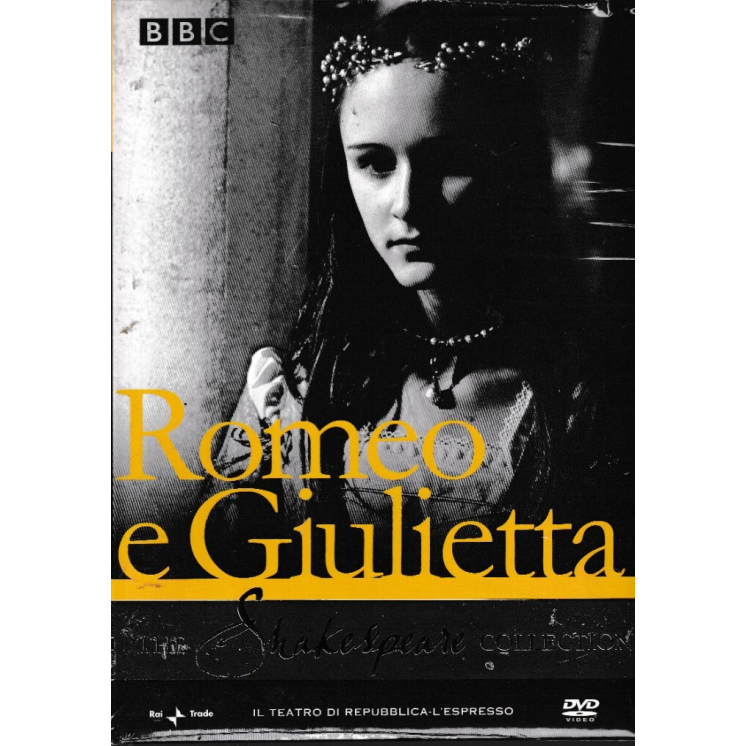 DVD Shakespeare collection 3 : Romeo Giulietta ITA nuovo EDIT. ed. Espresso B69