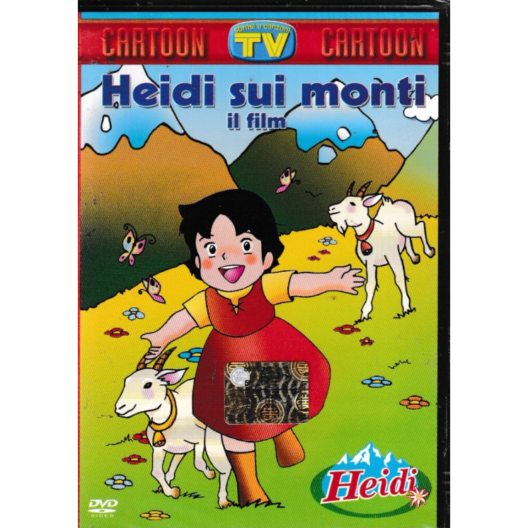 DVD Heidi sui monti il film ITA nuovo EDITORIALE ed. Tv Sorrisi e Canzoni B69