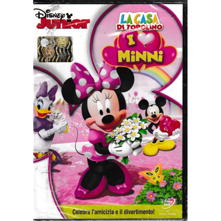 DVD La casa di Topolino : I love Minni ITA nuovo EDITORIALE ed. Disney B69