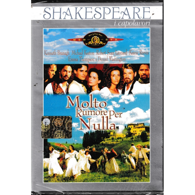 DVD Shakespeare capolavori : Molto rumore per nulla ITA nuovo EDIT. ed. MGM B69