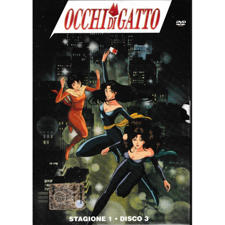 DVD Occhi di gatto stagione 1 disco 3 ITA nuovo EDITORIALE ed. Corriere Sera B69