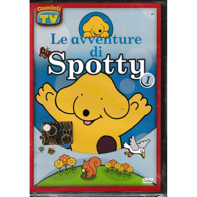 DVD Le avventure di Spotty 1 ITA nuovo EDIT. ed. Tv Sorrisi Canzoni B69