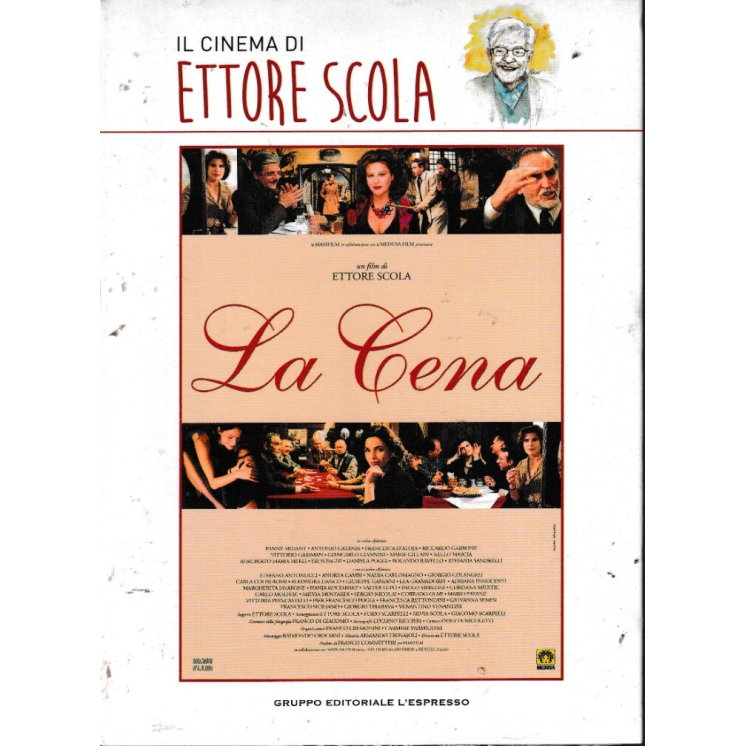 DVD Cinema E. Scola 10 : La cena ITA nuovo EDIT. ed. Espresso B69