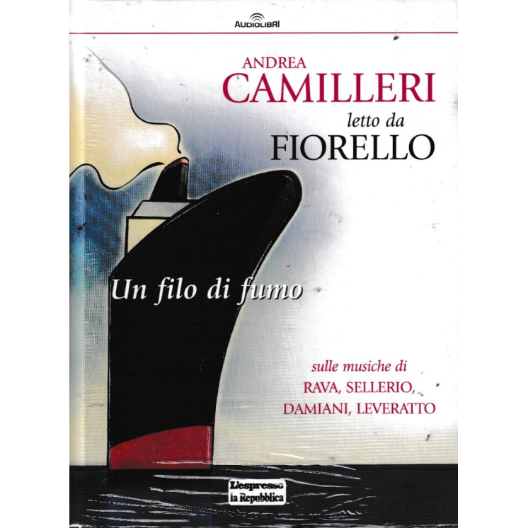 DVD Audiolibro : Un filo di fumo di Camilleri ITA nuovo EDIT. ed. Espresso B69