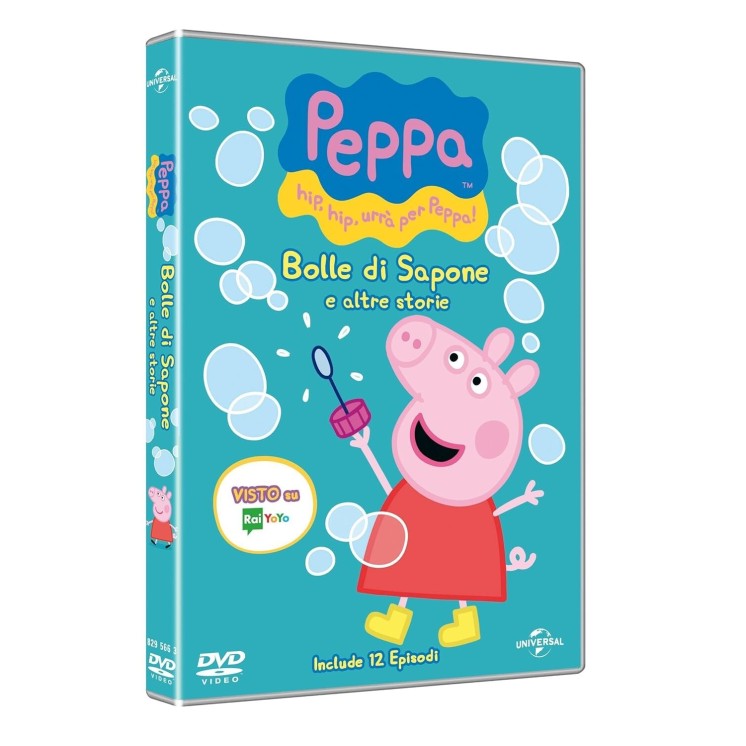 DVD Peppa Pig bolle di sapone 12 episodi ITA usato EDITORIALE ed. Universal B69