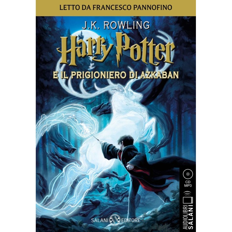 AUDIOLIBRO Harry Potter e prigioniero Azkaban ITA nuovo ed. Salani B62