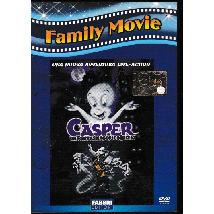 DVD Family Movie : Casper ITA usato EDITORIALE ed. Fabbri B70