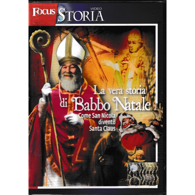 DVD Focus storia : vera storia Babbo Natale ITA nuovo EDIT. ed. Mondadori B70
