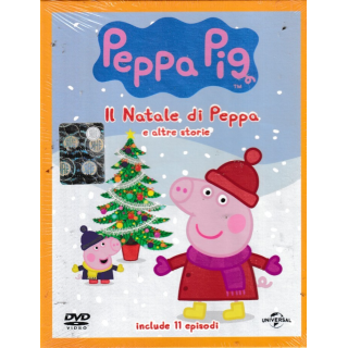 DVD Peppa Pig Natale di Peppa 11 episodi ITA nuovo EDITORIALE ed. Universal B70