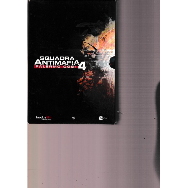 DVD Squadra antimafia Palermo oggi 4 ITA nuovo EDITORIALE ed. Five Store B70
