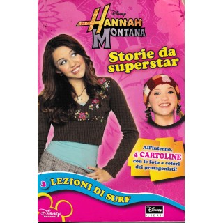 Hannah Montana storie da popstar 3 lezioni surf BROS. ed. Disney Libri A03